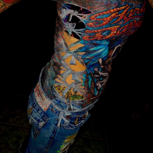 Harley Davidson reconstructed tank!! - Picture 4 of 4